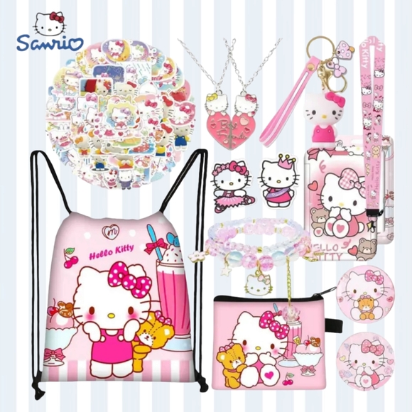 HELLO KITTY Limited Edition Accessory Back To School Gift Set!! - Picture 3 of 12